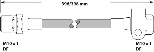 BRAKE FLEXIBLE HOSE EACH