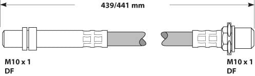 BRAKE FLEXIBLE HOSE EACH