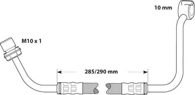 BRAKE FLEXIBLE HOSE EACH