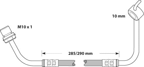 BRAKE FLEXIBLE HOSE EACH