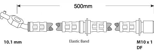 BRAKE FLEXIBLE HOSE EACH