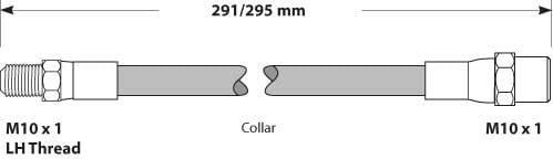 BRAKE FLEXIBLE HOSE EACH