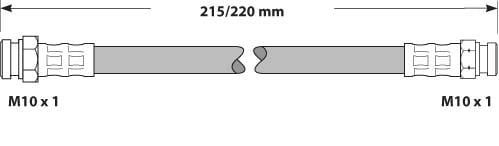 BRAKE FLEXIBLE HOSE EACH