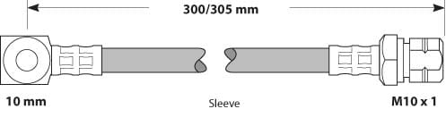 BRAKE FLEXIBLE HOSE EACH