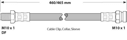 BRAKE FLEXIBLE HOSE EACH