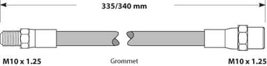 BRAKE FLEXIBLE HOSE EACH