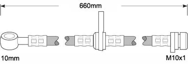 BRAKE FLEXIBLE HOSE EACH