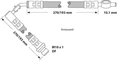BRAKE FLEXIBLE HOSE EACH