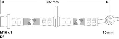 BRAKE FLEXIBLE HOSE EACH