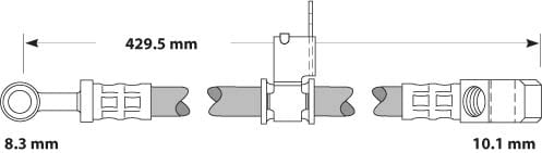 BRAKE FLEXIBLE HOSE EACH