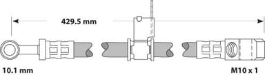 BRAKE FLEXIBLE HOSE EACH