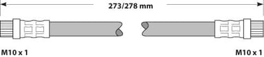 BRAKE FLEXIBLE HOSE EACH