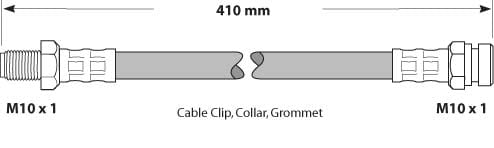 BRAKE FLEXIBLE HOSE EACH