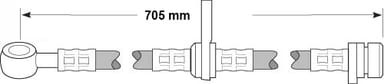 BRAKE FLEXIBLE HOSE EACH