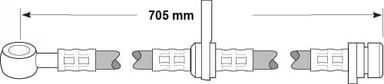 BRAKE FLEXIBLE HOSE EACH