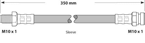 BRAKE FLEXIBLE HOSE EACH