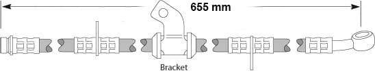 BRAKE FLEXIBLE HOSE EACH