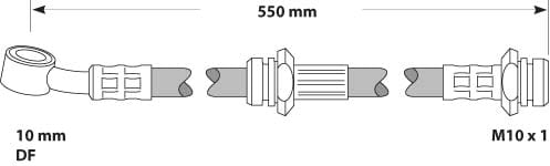 BRAKE FLEXIBLE HOSE EACH