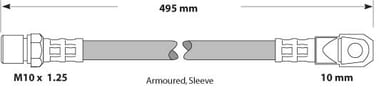BRAKE FLEXIBLE HOSE EACH