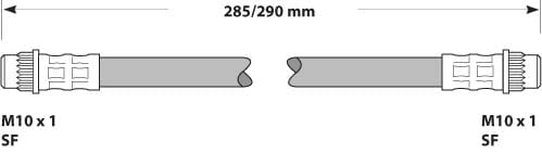 BRAKE FLEXIBLE HOSE EACH