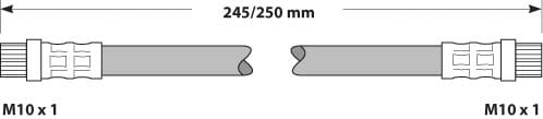BRAKE FLEXIBLE HOSE EACH
