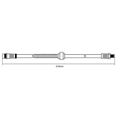 BRAKE FLEXIBLE HOSE EACH