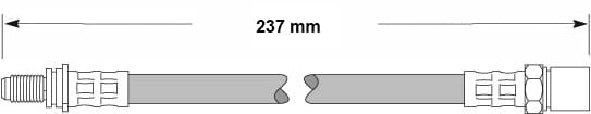 BRAKE FLEXIBLE HOSE EACH