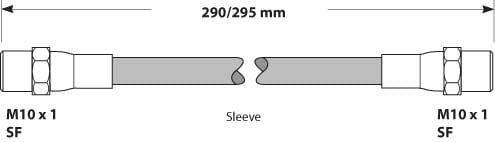 BRAKE FLEXIBLE HOSE EACH