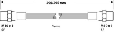 BRAKE FLEXIBLE HOSE EACH