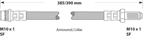 BRAKE FLEXIBLE HOSE EACH