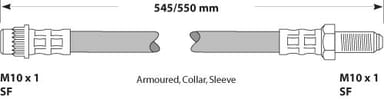 BRAKE FLEXIBLE HOSE EACH
