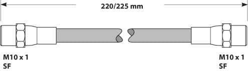 BRAKE FLEXIBLE HOSE EACH
