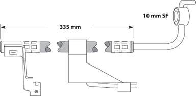 BRAKE FLEXIBLE HOSE EACH