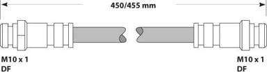 BRAKE FLEXIBLE HOSE EACH