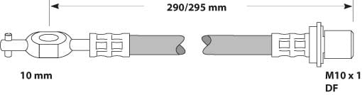 BRAKE FLEXIBLE HOSE EACH