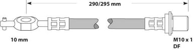 BRAKE FLEXIBLE HOSE EACH