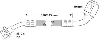 BRAKE FLEXIBLE HOSE EACH