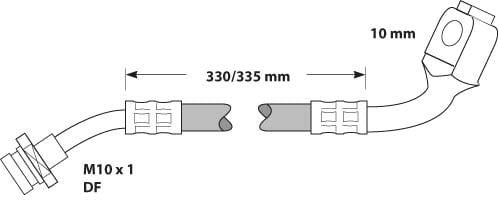 BRAKE FLEXIBLE HOSE EACH