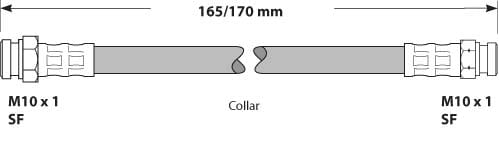 BRAKE FLEXIBLE HOSE EACH
