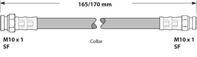 BRAKE FLEXIBLE HOSE EACH