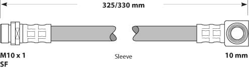BRAKE FLEXIBLE HOSE EACH