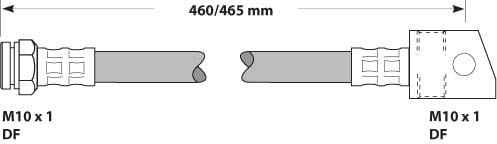 BRAKE FLEXIBLE HOSE EACH