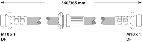 BRAKE FLEXIBLE HOSE EACH