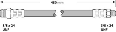 BRAKE FLEXIBLE HOSE EACH