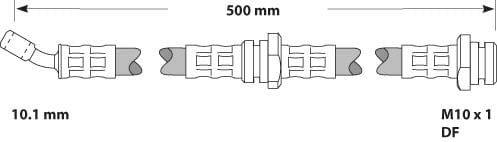 BRAKE FLEXIBLE HOSE EACH