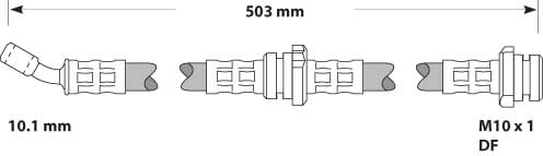 BRAKE FLEXIBLE HOSE EACH