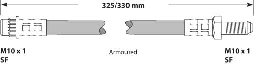 BRAKE FLEXIBLE HOSE EACH