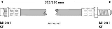BRAKE FLEXIBLE HOSE EACH