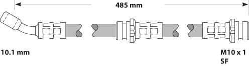 BRAKE FLEXIBLE HOSE EACH