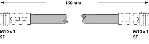 BRAKE FLEXIBLE HOSE EACH